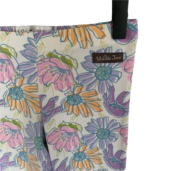 Matilda Jane Floral Leggings 6 - Picture 2 of 4